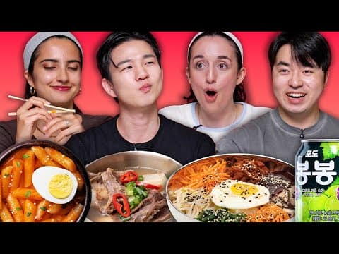 Can British People Handle Korean Food?