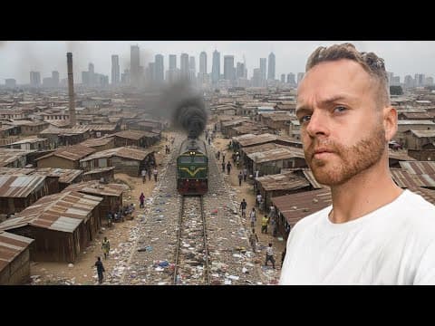 Walking Into Africa's Biggest Slum (1 Million People)