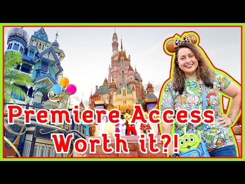 Our Last Day In Hong Kong Disneyland! Is Disney Premiere Access Worth It?!