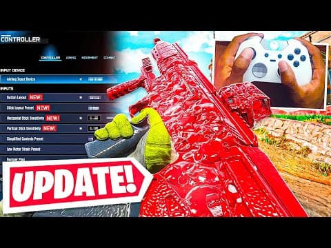 Black Ops 7 Warzone: New Best Settings After Update! (bo7 Warzone Best Controller Settings Ps5/xbox)