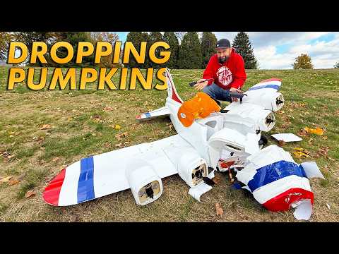 We Tried Dropping Massive Pumpkins From 400 Feet