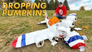 We Tried Dropping Massive Pumpkins From 400 Feet