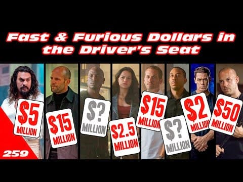 Fast & Furious Dollars In The Driver’s Seat