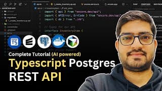Build A Crud Rest Api In Typescript Using Encore.ts, Docker, Postgres & Cursor Ai