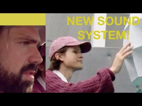 New Sound System! | Studio Construction Ep. 2