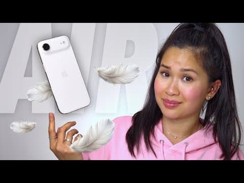 Iphone Air Review: A Phone That Does Less