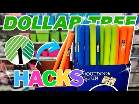 Genius 🤯 Dollar Tree Diy Crafts Using Pool Noodles