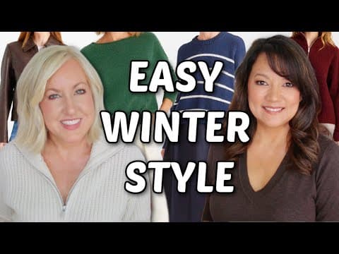 12 Chic Winter Outfits For Women Over 40 (cool & Warm Climates)