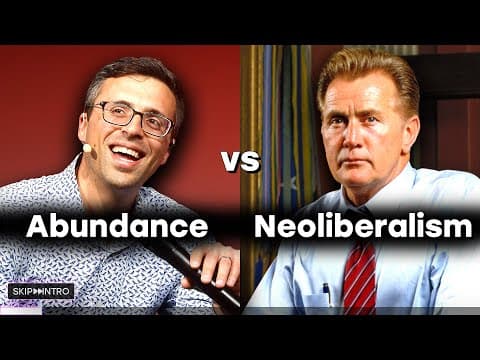 How The West Wing Proves That "abundance" Is Dumb