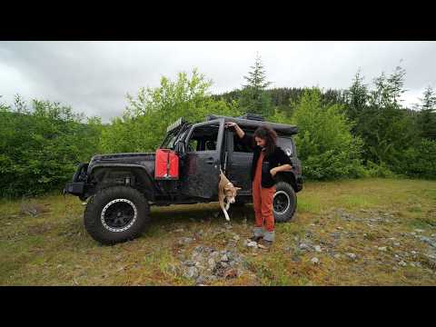 Soaked In Alaska's Tongass Rainforest - 3 Days Jeep Camping