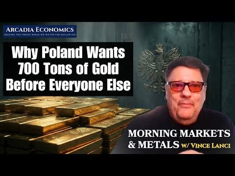 Gold Is Now Up To 37% Of Poland's Total Reserves