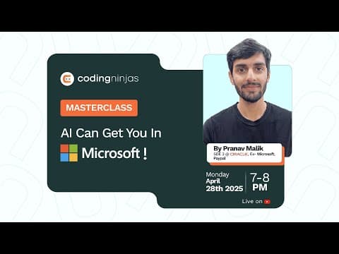 Crack Microsoft Sde Role: Master Ai Tools & Skills