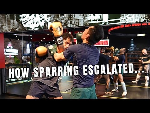 How To Bring Down An Escalated Sparring Session