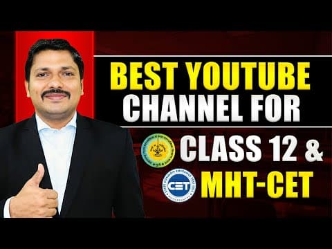 Best Youtube Channels For Mht-cet & Class 12 Hsc Maharashtra Board 📚 | Pcmb | Dsm Team | Dinesh Sir