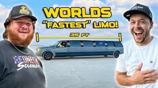 Westen Champlin & I Set Fastest Record In Limo