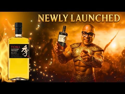 Suntory Whisky Toki Launches “toki Black” — A Bold New Japanese Whisky! You Must Try