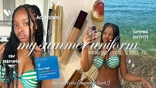 My Go-to Summer Uniform 🫧👙 // Summer Scents, Makeup, Outfits, & More!!