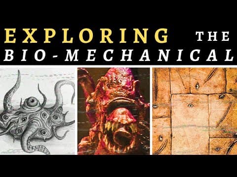 Bio-mechanical Flesh Machines - Explored (all Tomorrows, Alien: Earth, Lovecraft Mythos)
