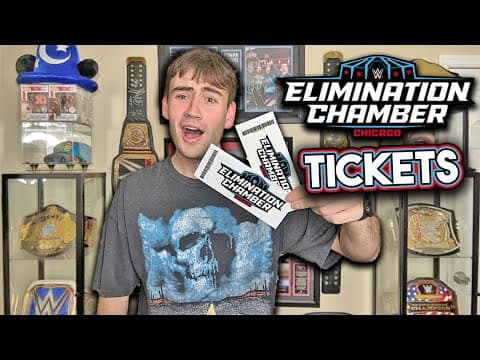 Buying Wwe Elimination Chamber 2026 Tickets!! | Buying Experience & Pricing!
