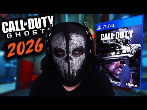 Playing Call Of Duty Ghosts Again After All These Years… This Surprised Me