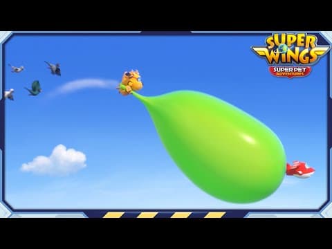Superwings | S7 Highlight | Go Slow, Jett! And More | Super Pet Adventures | Ep.25~27