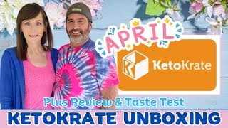 April Ketokrate Unboxing & Taste Test | Free Cookies😮