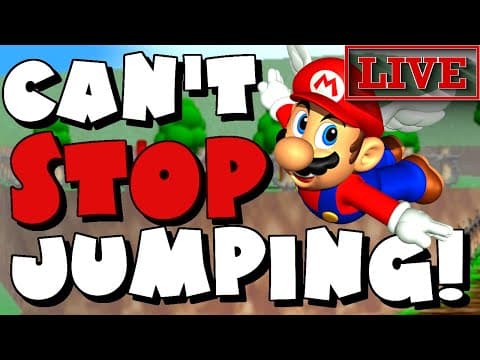 Super Mario 64 Always Jumping Challenge Live
