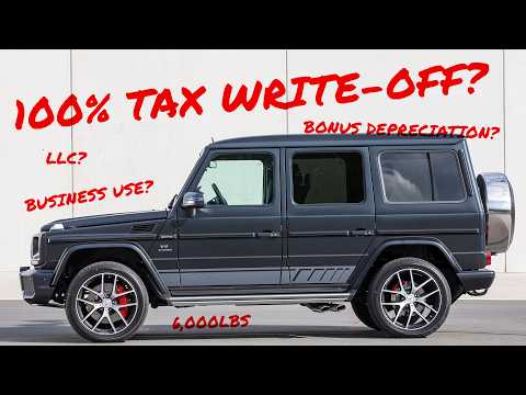 The G-wagon Write Off, Explained: Are They All Committing Tax Fraud?