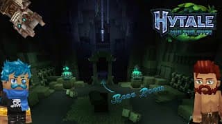 Hytale Day 2 - We Found This Sick @$$ Dungeon! (multiplayer W/ @stingin !)