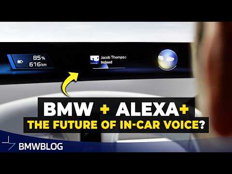 Exclusive First Look: Bmw Alexa+ In-car Demo (hands-on)