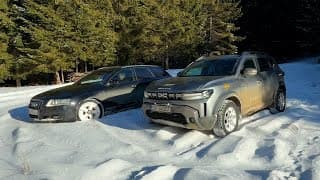 Audi A6 3.0 Tdi V6 Quattro Vs Dacia Duster Snow Offroad