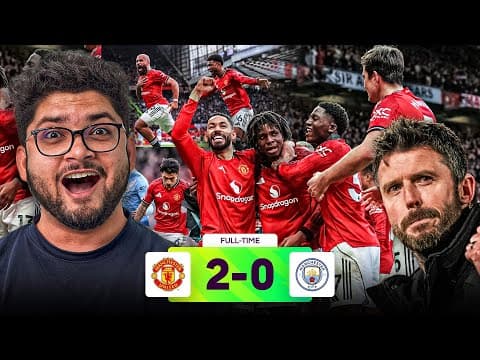 Manchester United Destroyed & Humiliated Pep & Man City | Manchester Is Red