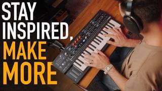 How To Make More Music & Stay Inspired In Your Home Studio