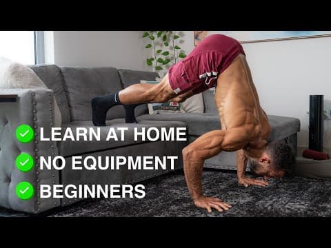 Start Calisthenics At Home With No Equipment (beginners)