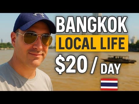 A Real Day In My Bangkok Neighborhood 🇹🇭 | Local Food, Haircut & Daily Costs