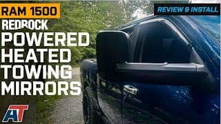 2009-2018 Ram 1500 Redrock Powered Heated Towing Mirrors Review & Install