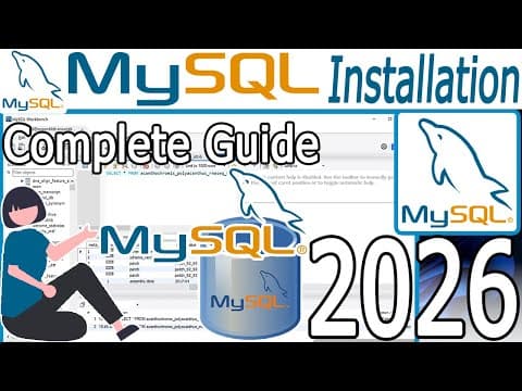 How To Install Mysql On Windows 10/11 [ 2026 Update ] Mysql Server & Mysql Workbench Complete Guide