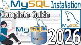 How To Install Mysql On Windows 10/11 [ 2026 Update ] Mysql Server & Mysql Workbench Complete Guide