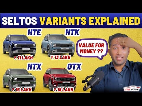 2026 Kia Seltos Variants Explained 🔥 Base To Top 🔥 Hte - Htk - Htx - Gtx 🔥 Better Than Sierra ?
