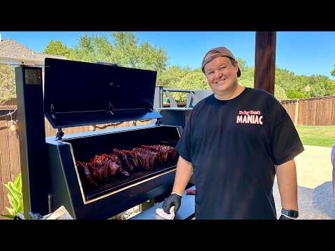 Lone Star Grillz Pellet Smoker: 15 Racks Of Spare Ribs! (i Just Wanted You To See This!)