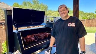 Lone Star Grillz Pellet Smoker: 15 Racks Of Spare Ribs! (i Just Wanted You To See This!)