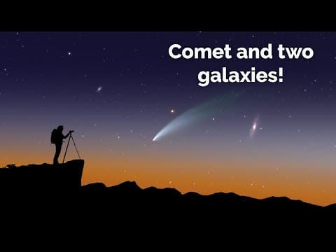 What's In The Night Sky (march 2024) 🌌 Comet 12p/pons-brooks