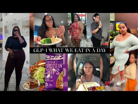 Let’s Lock In! What Glp-1 Girlies Eat In A Day | Weight Loss Motivation 2026!