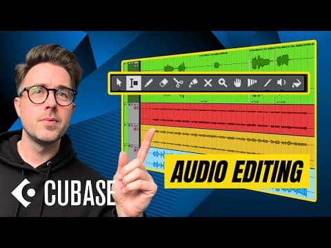 Edit Audio Recordings Like A Pro — Easily | Your First Steps In Cubase