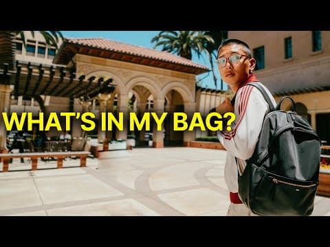 Film Student Essentials: What’s In My Backpack?