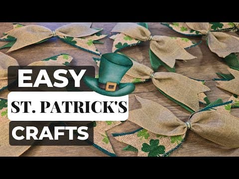 Stylish Shamrock Diy Decor: 2025's Trending St. Patrick's Day Crafts 🍀