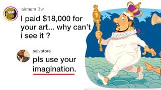 Tiktok Art Community Furious After Artist Sells Invisible Art For $18,000