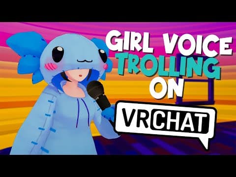 "a Man? Even Better!" | Girl Voice Trolling On Vrchat
