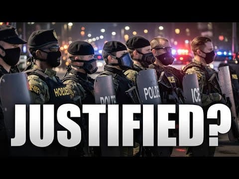 Was Ice Justified In Using Lethal Force