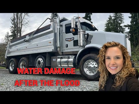 Hauling Rock Home To Repair The Damage From The Atmospheric River. Happy New Year!!!